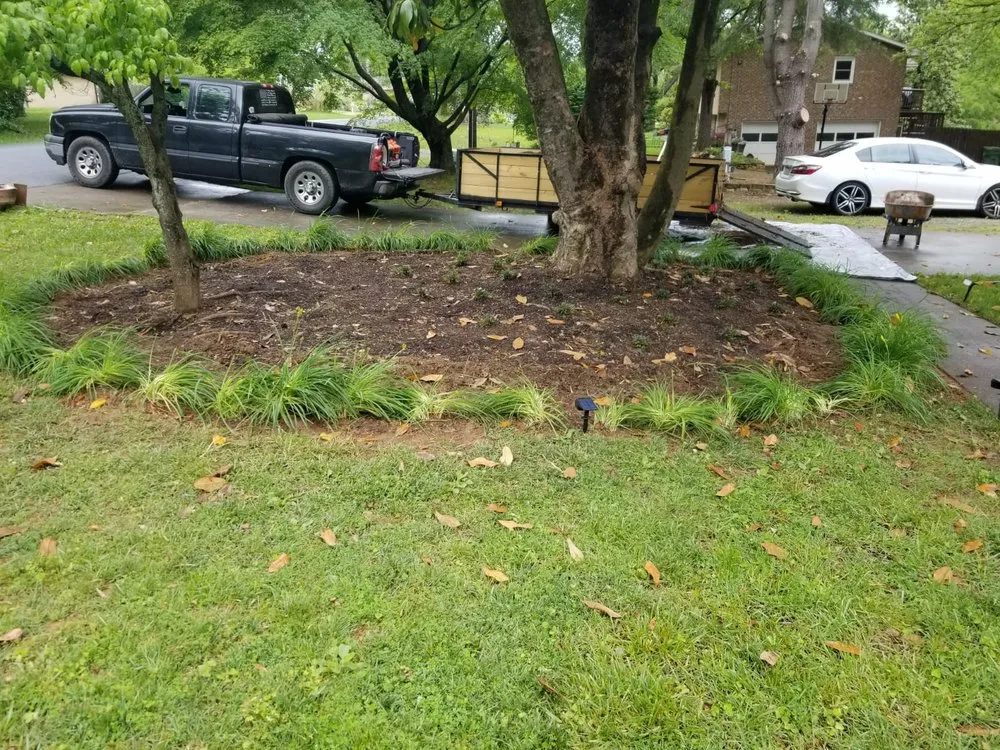 Local landscape installation in Asheville, NC by Eagles Pro Landscaping & More