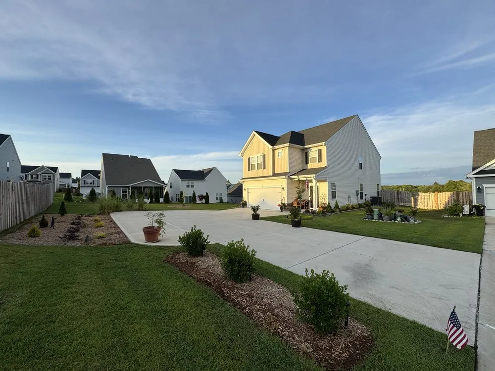 Local landscape installation in Lexington, SC - Eagles Vantage