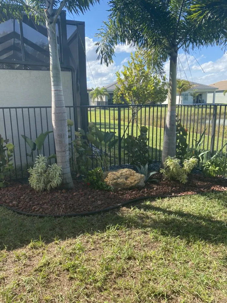 Professional landscape design in Lake Worth, FL by Eaglescape Services