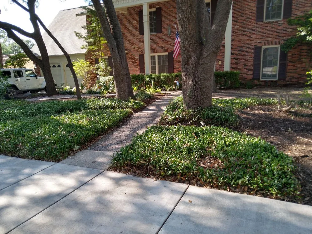 Local lawn mowing service for homes in San Antonio, TX by Eagleye Services Landscape And More