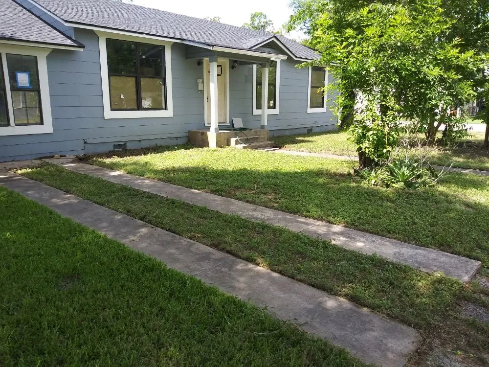 Custom residential landscaping in San Antonio, TX by Eagleye Services Landscape And More