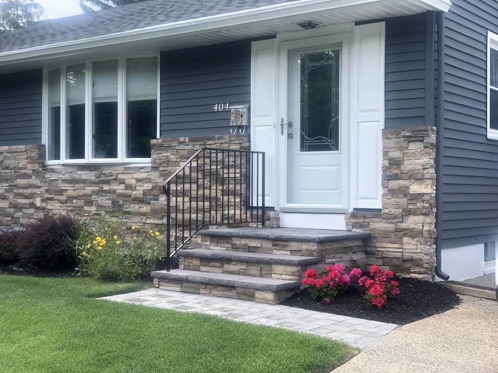 Custom yard cleanup service for year-round maintenance in Elk, NJ by Eaise Design & Landscaping