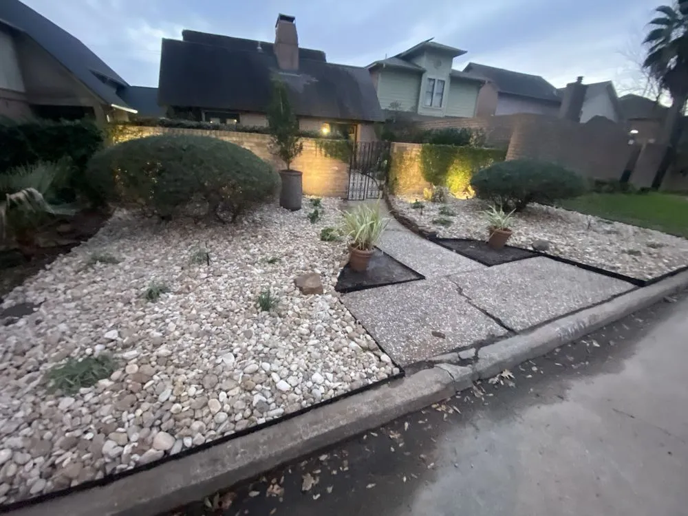 Top-rated outdoor landscaping in Houston, TX by EAP Landscaping