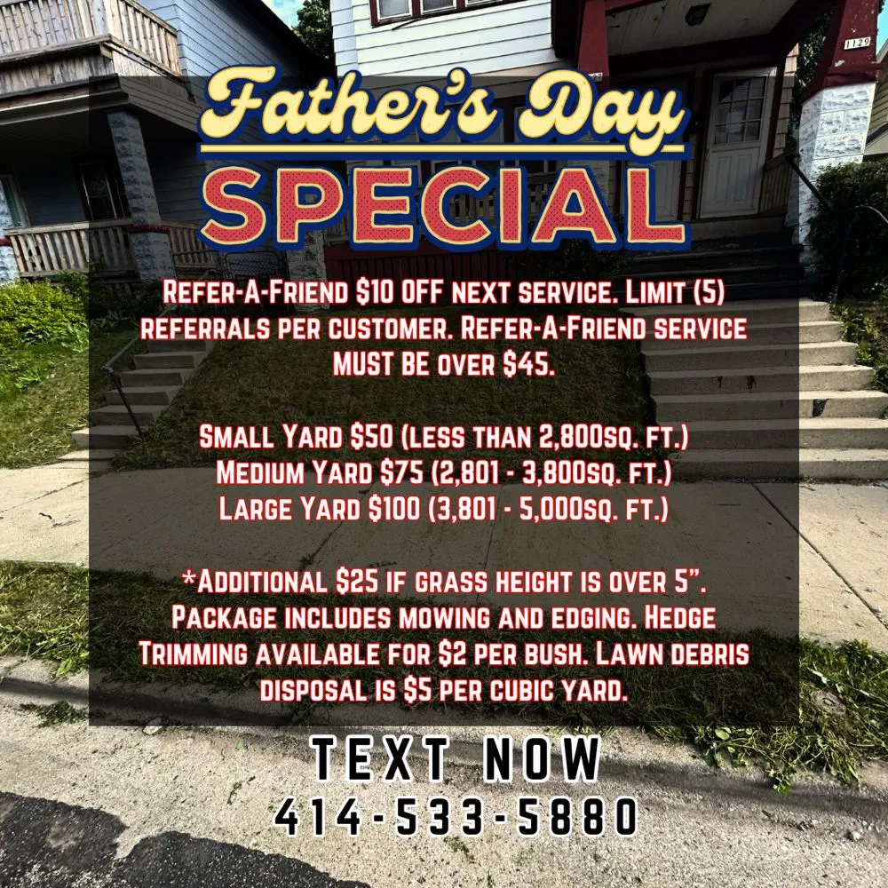 Custom lawn care service for homes across Milwaukee, WI - Earl & Sons Magic Touch