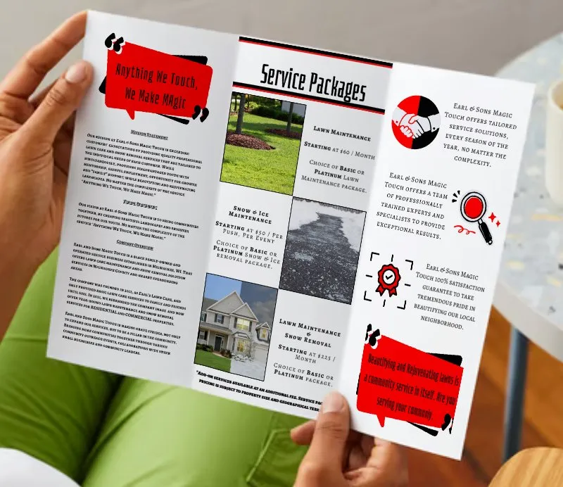 Reliable landscaping services experts serving Milwaukee, WI - Earl & Sons Magic Touch