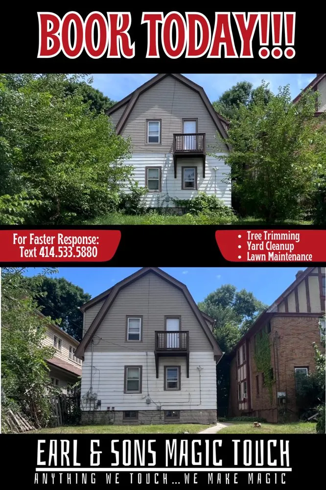 Custom yard maintenance near you across Milwaukee, WI - Earl & Sons Magic Touch