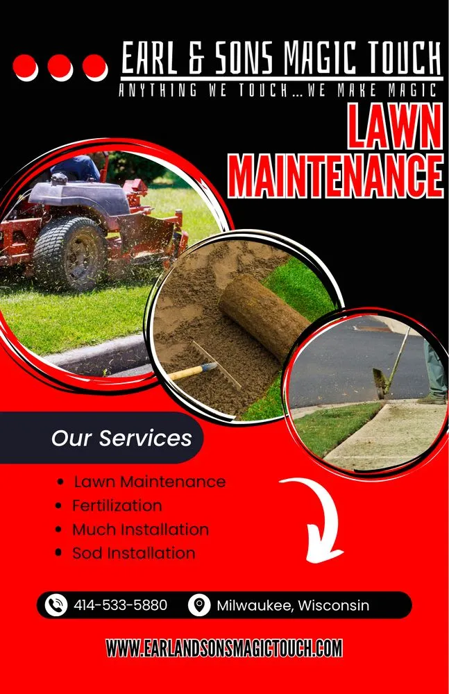 Trusted garden landscaping in Milwaukee, WI - Earl & Sons Magic Touch