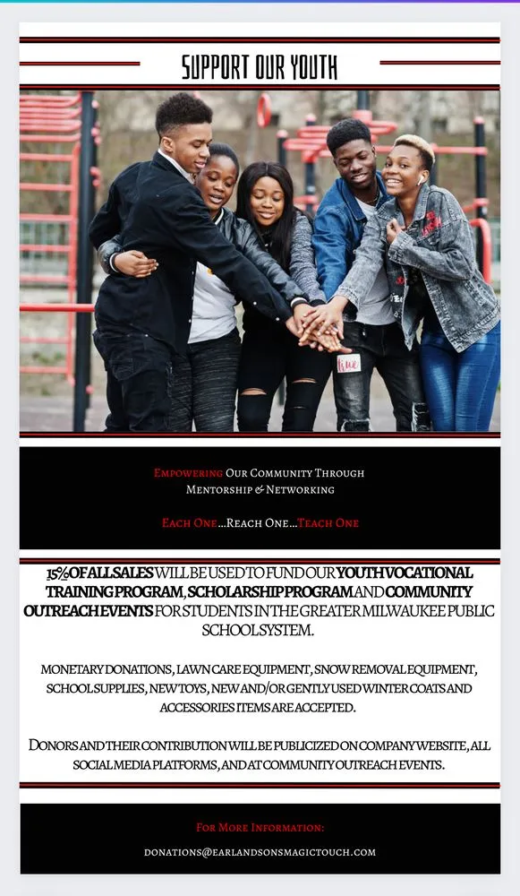 Local landscaping services for residential properties across Milwaukee, WI - Earl & Sons Magic Touch