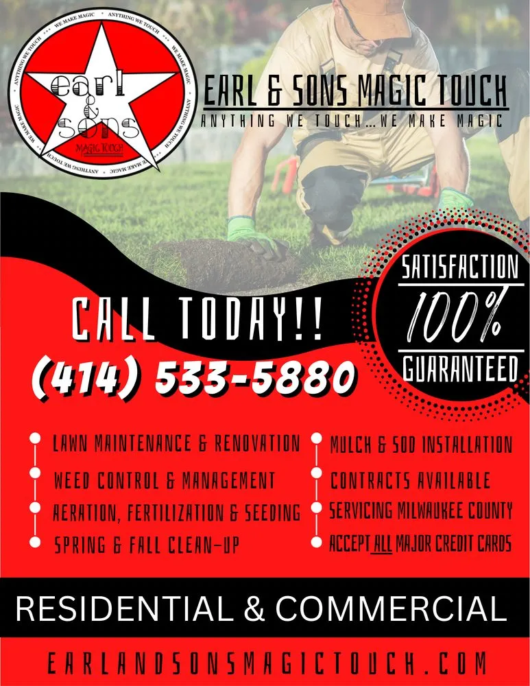 Local landscape design for year-round maintenance across Milwaukee, WI - Earl & Sons Magic Touch