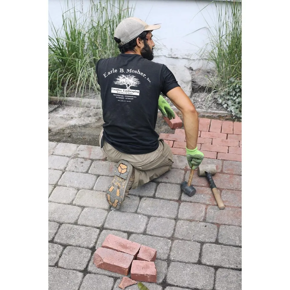 Professional outdoor landscaping for beautiful yards across Wellesley Hills, MA - Earle B Mosher