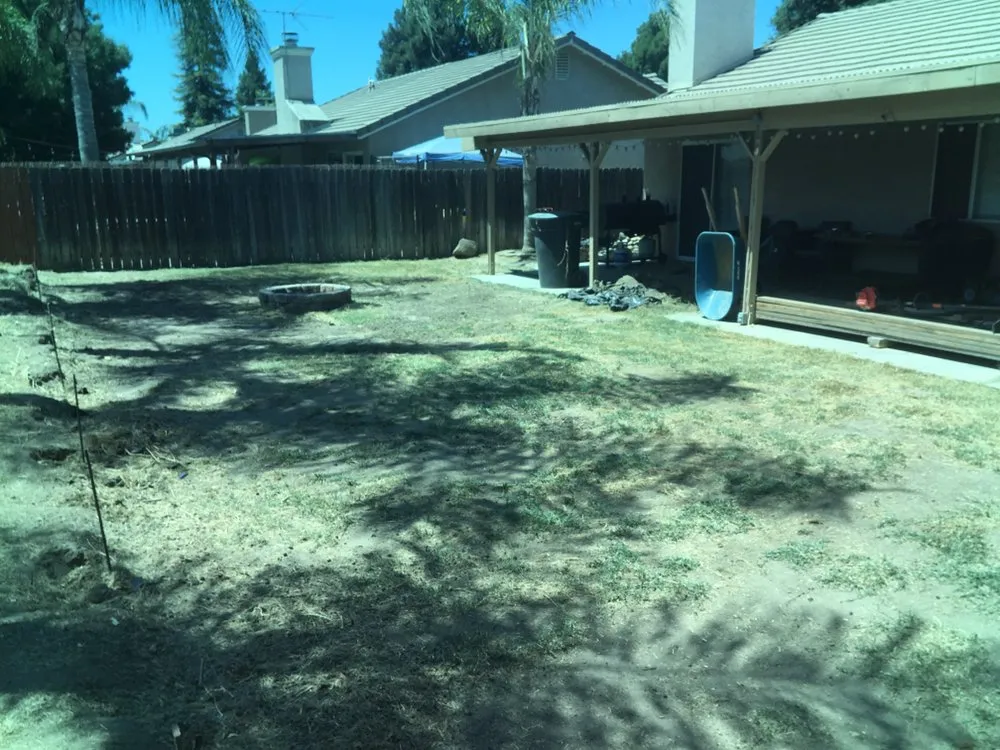 Custom landscape design for year-round maintenance in Visalia, CA by Early Bird Landscaping
