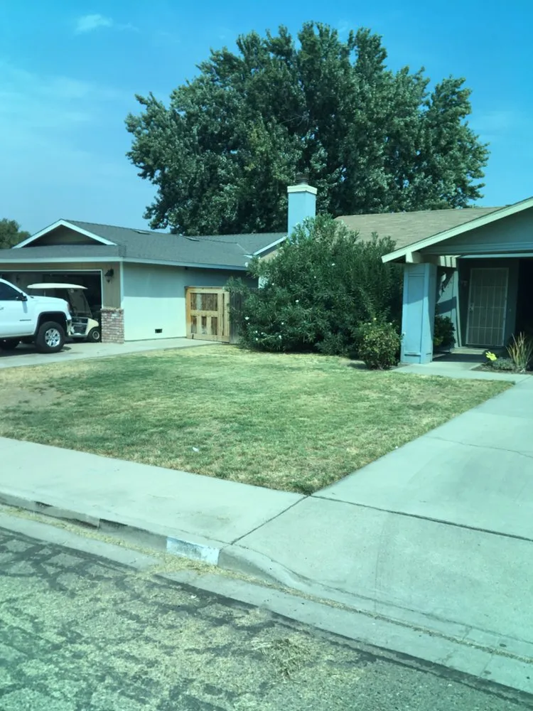 Trusted lawn mowing service for residential properties in Visalia, CA by Early Bird Landscaping