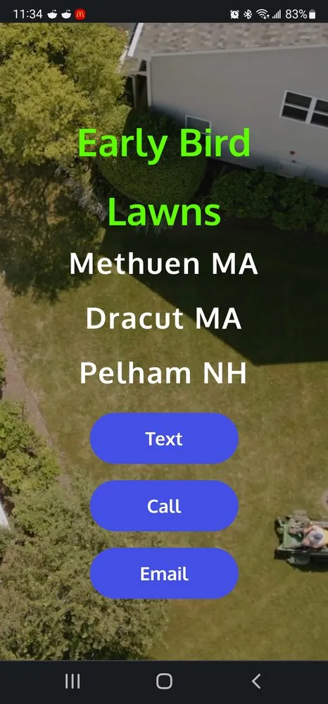Local lawn mowing service for residential properties across Methuen, MA - Early Bird Lawns