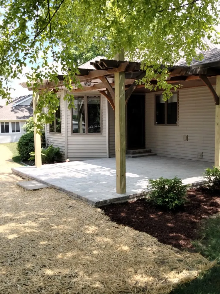 Custom garden landscaping for outdoor upgrades in Madison, WI by Early Morning Landscapes