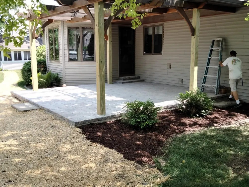 Expert landscape installation in Madison, WI by Early Morning Landscapes