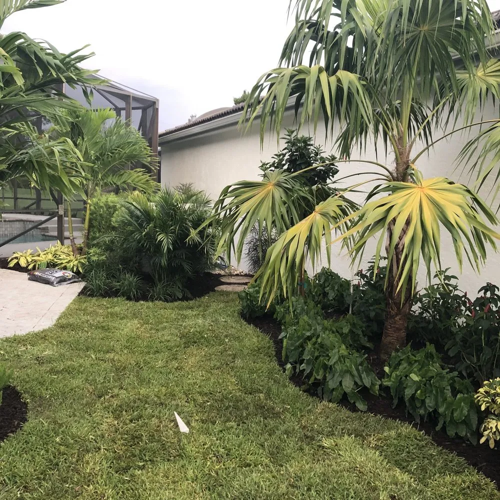 Custom landscaping services for outdoor upgrades across Boca Raton, FL - Earth & Turf Landscape