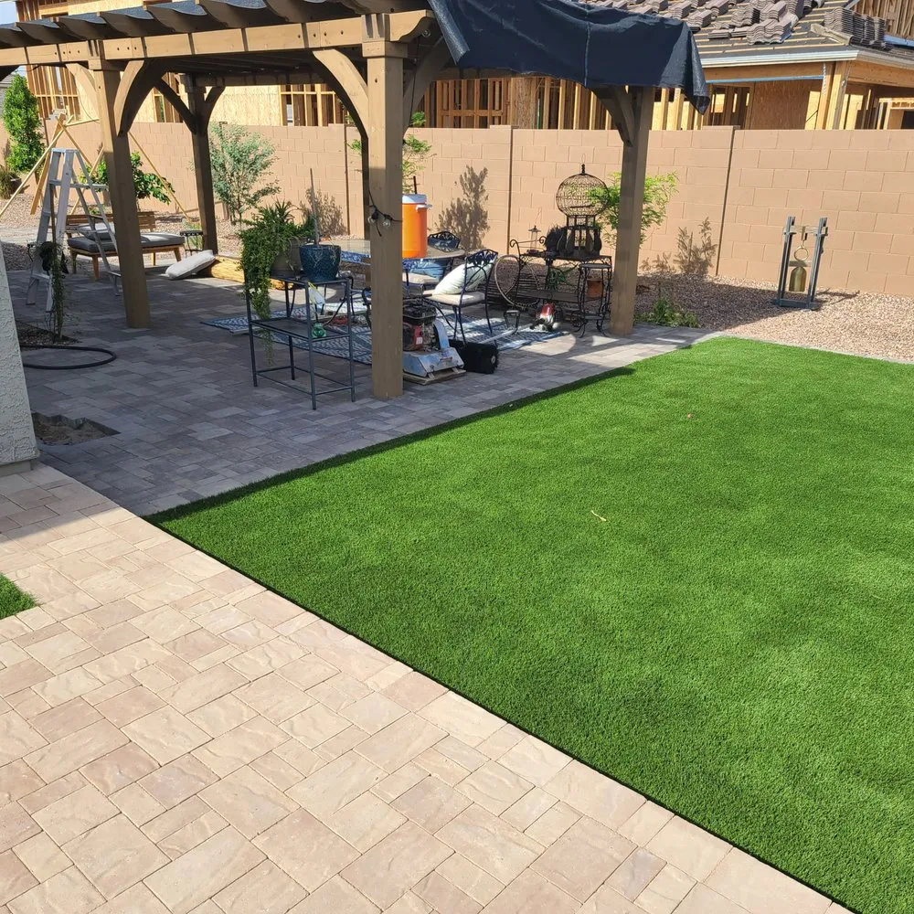 Top-rated lawn mowing service in Casa Grande, AZ - Earth and Water Landscaping
