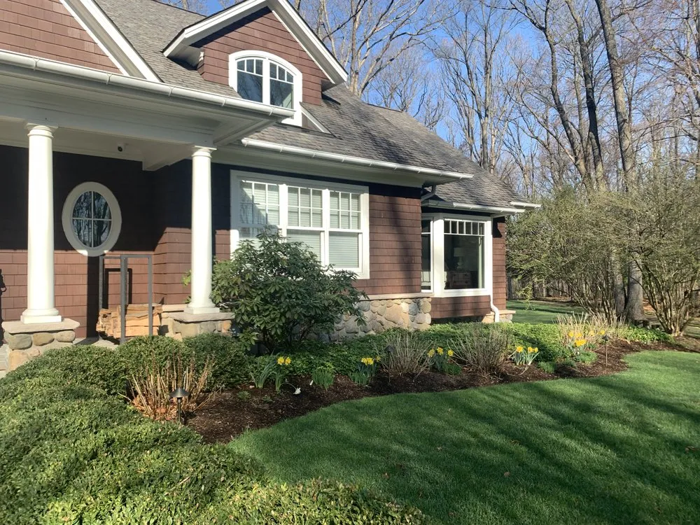 Expert outdoor landscaping for residential properties in Dexter, MI by Earth Art Garden Center