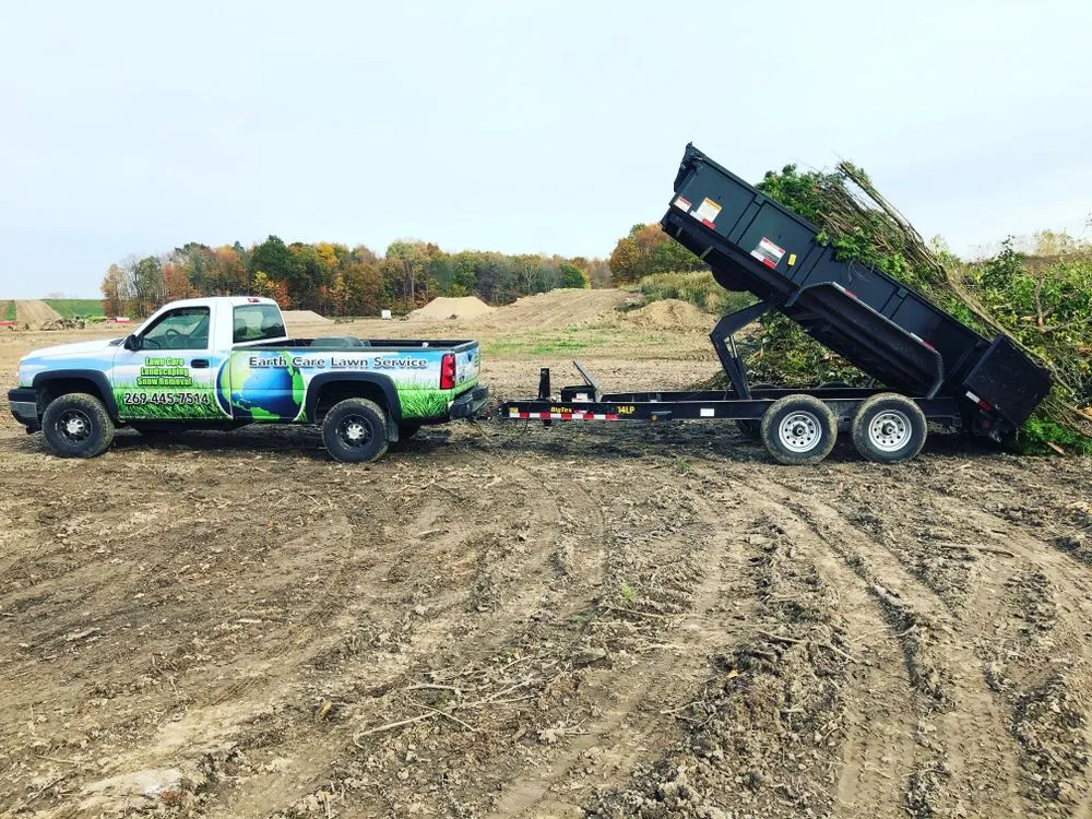 Professional yard maintenance in White Pigeon, MI - Earth Care Lawn Service