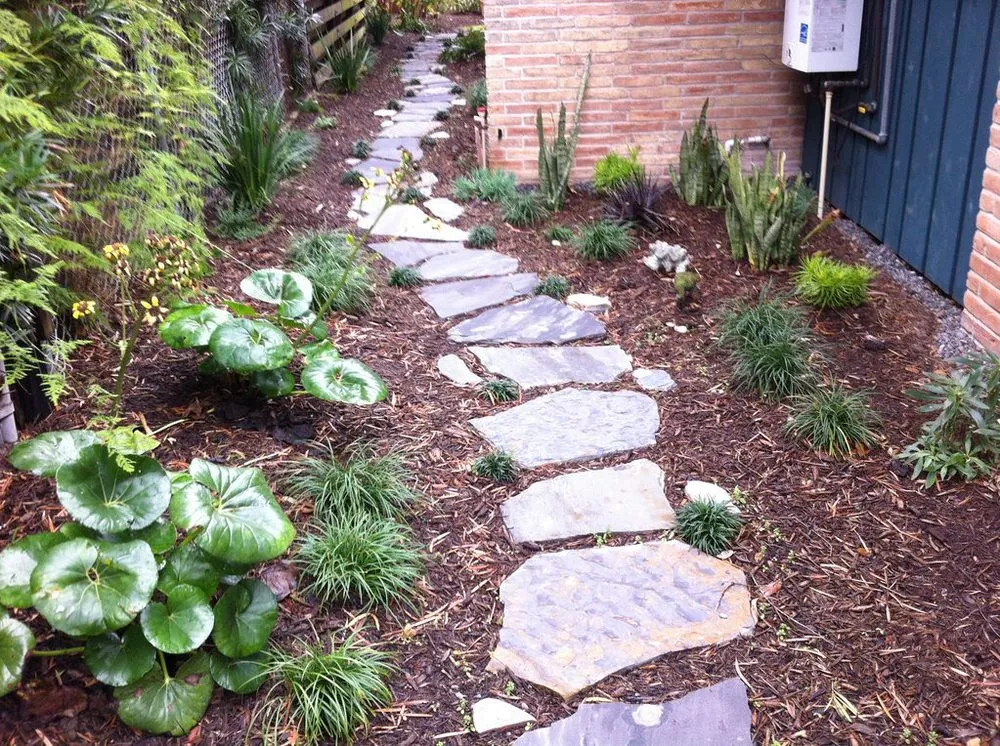 Professional landscape installation for year-round maintenance across Galveston, TX - Earth Creations Landscaping