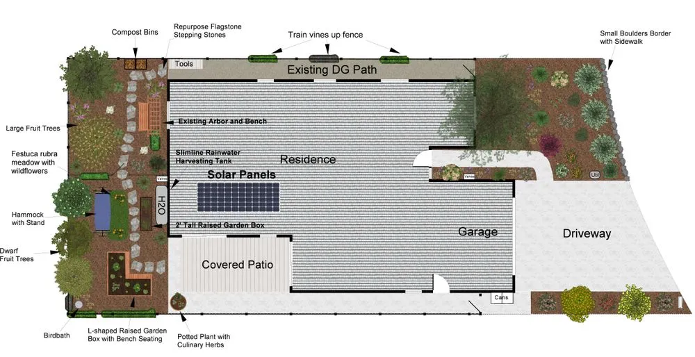 Top-rated yard cleanup service for year-round maintenance in Santa Cruz, CA by Earth Design Gardens