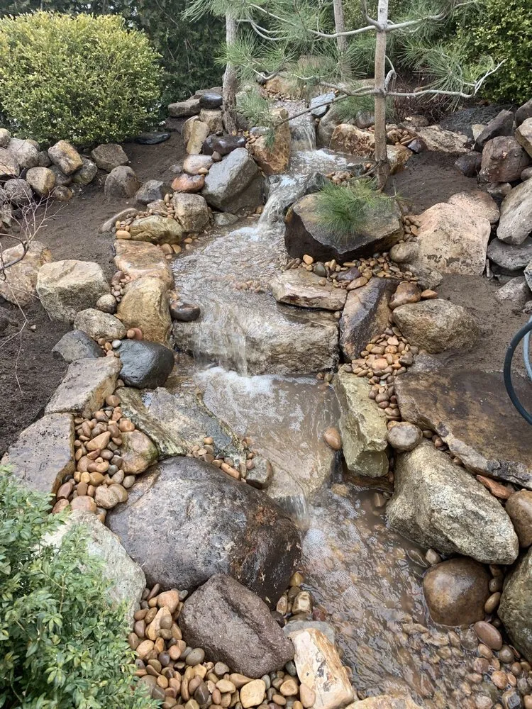 Local landscape installation for beautiful yards in Harrisville, UT by Earth Energy Waterscapes