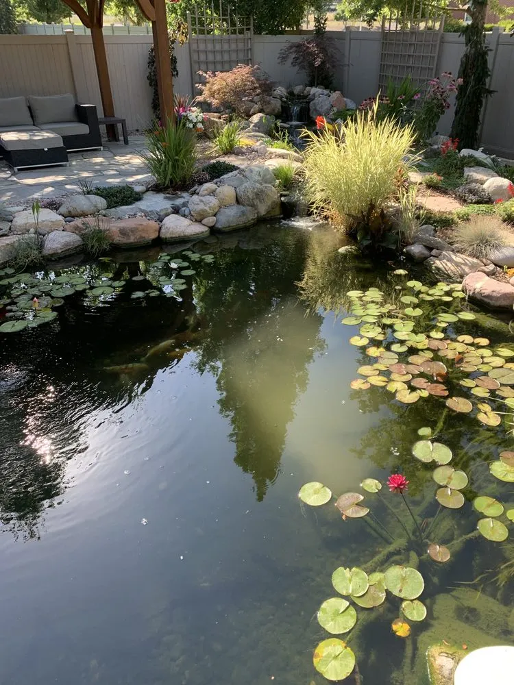 Trusted landscaping services with custom design in Harrisville, UT by Earth Energy Waterscapes