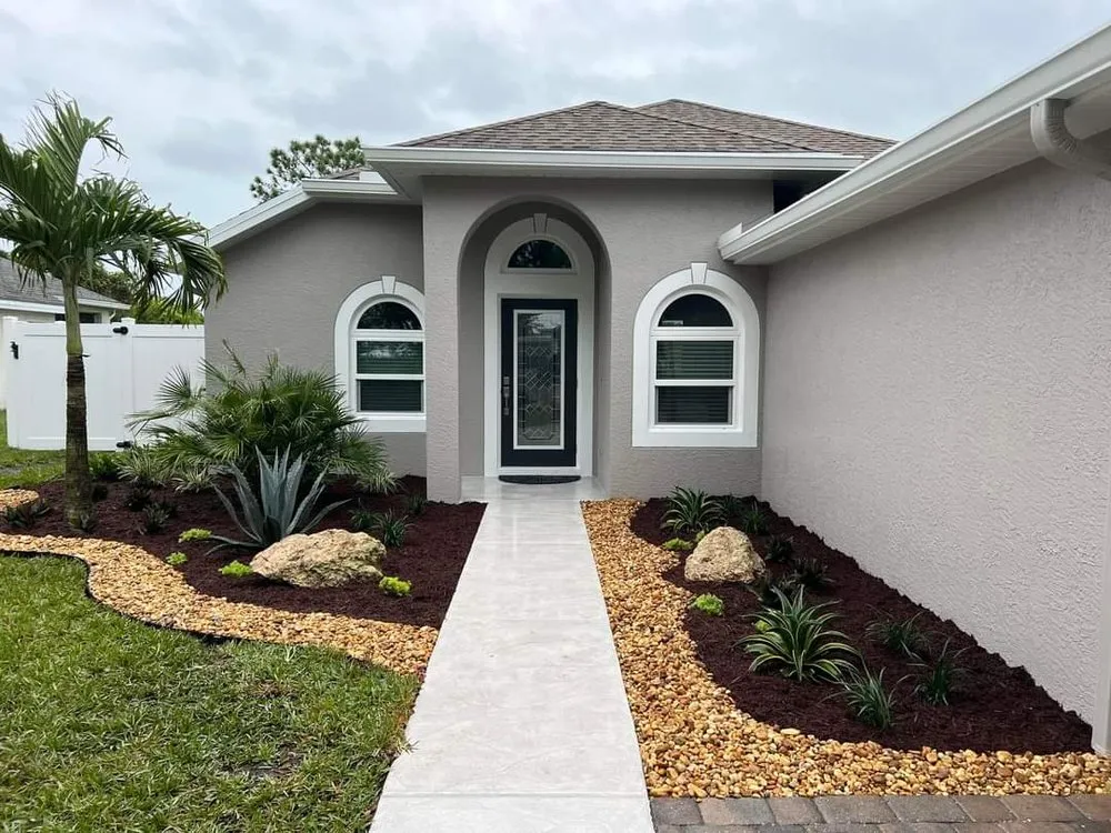 Custom landscape design near you in Sarasota, FL by Earth Growth Green