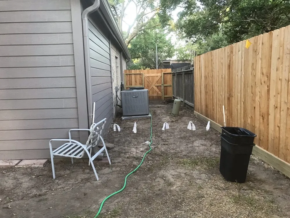 Trusted landscape installation with custom design in Houston, TX by Earth Ideas Outdoors