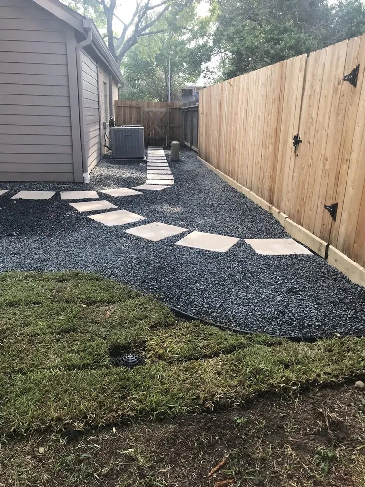 Affordable yard maintenance for residential properties in Houston, TX by Earth Ideas Outdoors