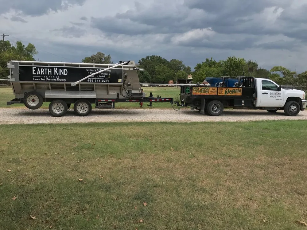 Expert lawn mowing service in Denton, TX by Earth Kind Services