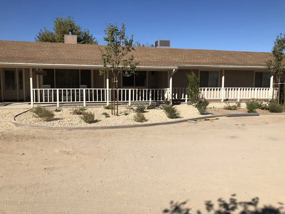 Affordable garden landscaping for homes in Ridgecrest, CA by Earth Landscape & Maintenance