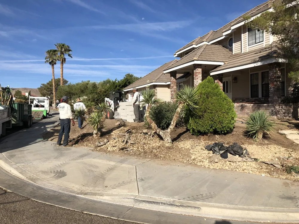 Trusted lawn mowing service in Ridgecrest, CA by Earth Landscape & Maintenance