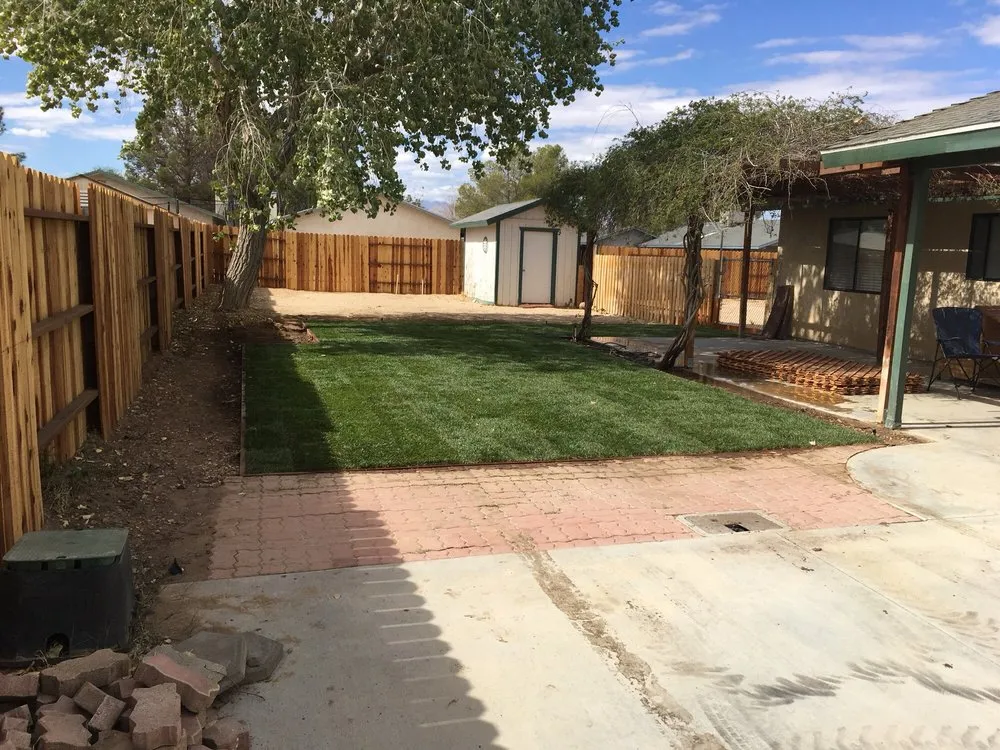 Reliable landscape installation in Ridgecrest, CA by Earth Landscape & Maintenance