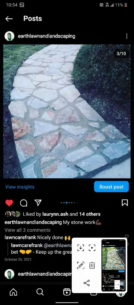 Local garden landscaping in Atlanta, GA - Earth Lawn and Landscaping