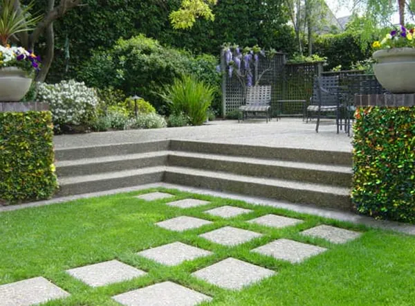 Reliable lawn care service with custom design in Martinez, CA by Earth Lines Landscape Development