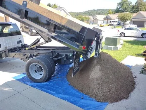 Professional outdoor landscaping for residential properties in Chattanooga, TN by Earth-Made Delivery