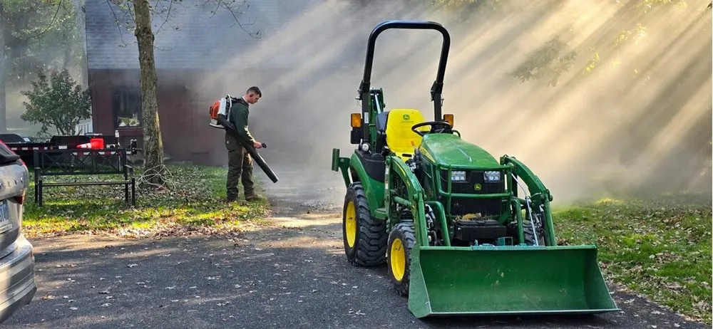 Professional lawn mowing service in Ellington, CT - Earth Management Solutions