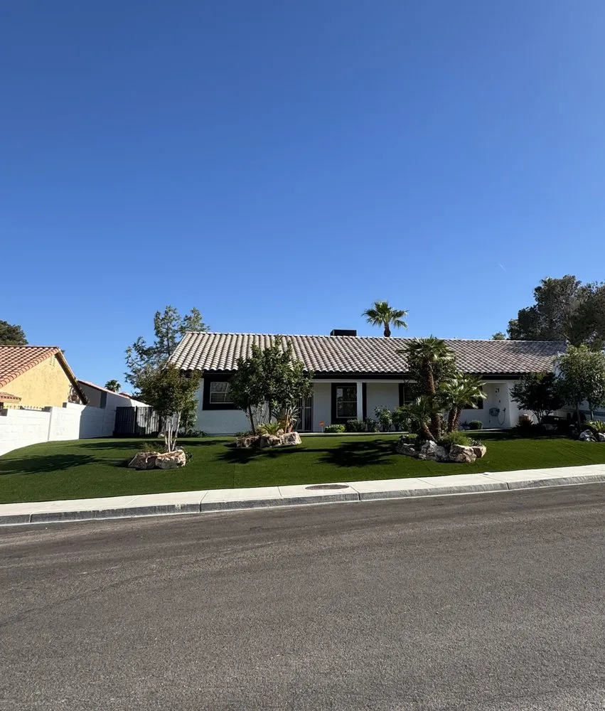 Professional landscape installation in Las Vegas, NV - Earth N Stone