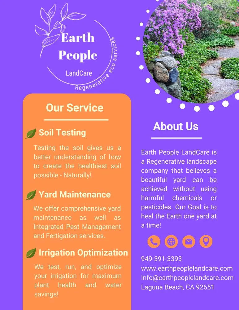 Custom outdoor landscaping for year-round maintenance across Laguna Beach, CA - Earth People LandCare
