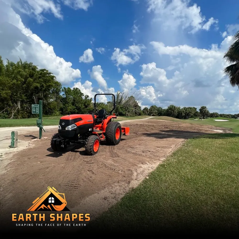 Expert yard cleanup service for beautiful yards in Bradenton, FL by Earth Shapes