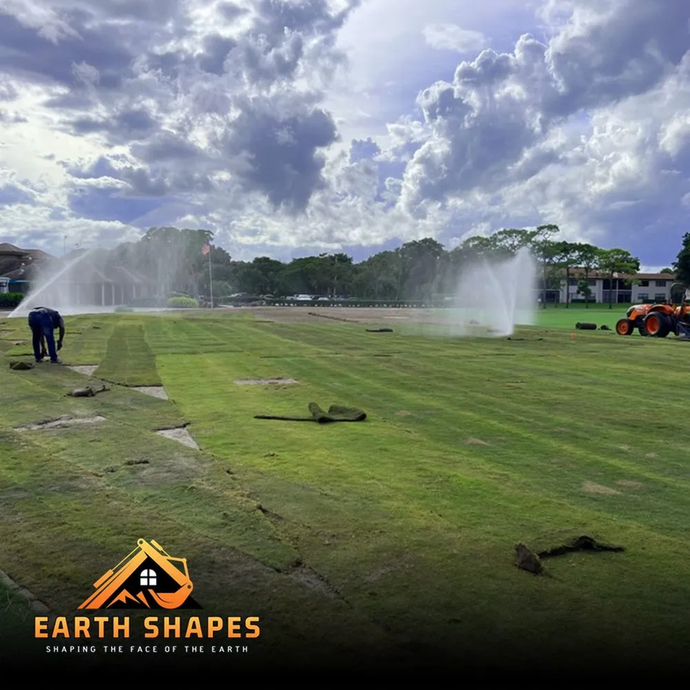 Reliable lawn mowing service in Bradenton, FL - Earth Shapes