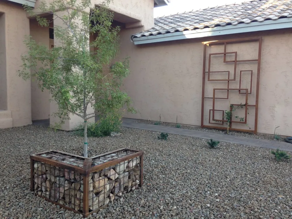 Expert garden landscaping in Mesa, AZ by Earth Smart Design