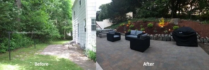 Affordable residential landscaping near you in North Reading, MA by Earth Stone and Water