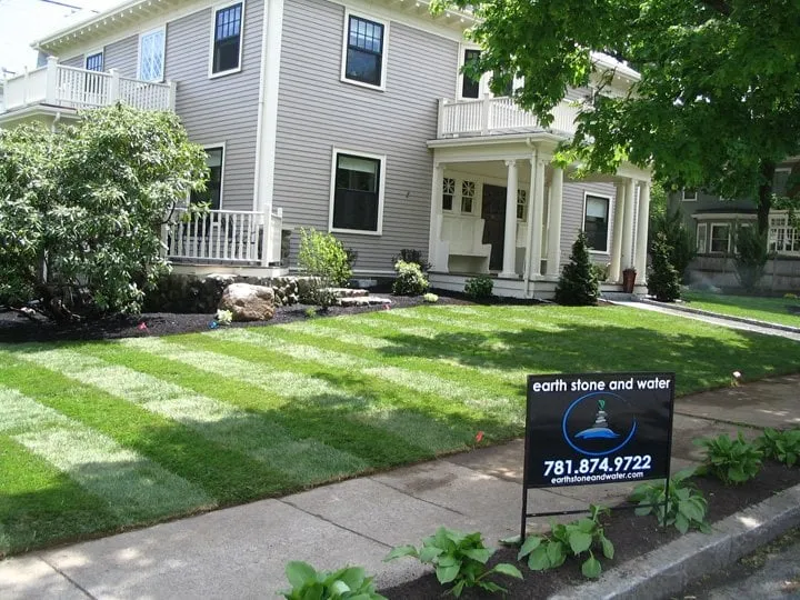 Local garden landscaping with custom design across North Reading, MA - Earth Stone and Water