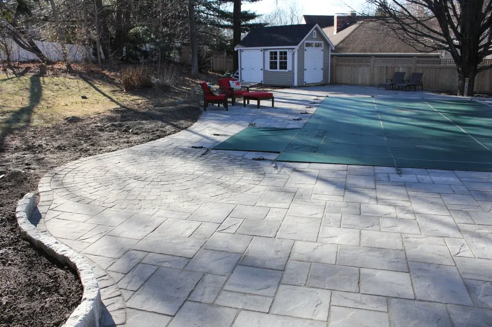 Expert outdoor landscaping in North Reading, MA by Earth Stone and Water
