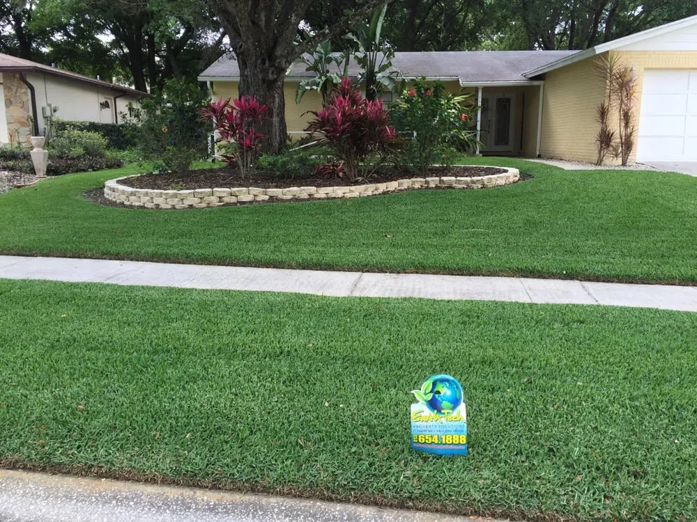 Affordable landscape installation in Plant City, FL - Earth-Tech Property Solutions