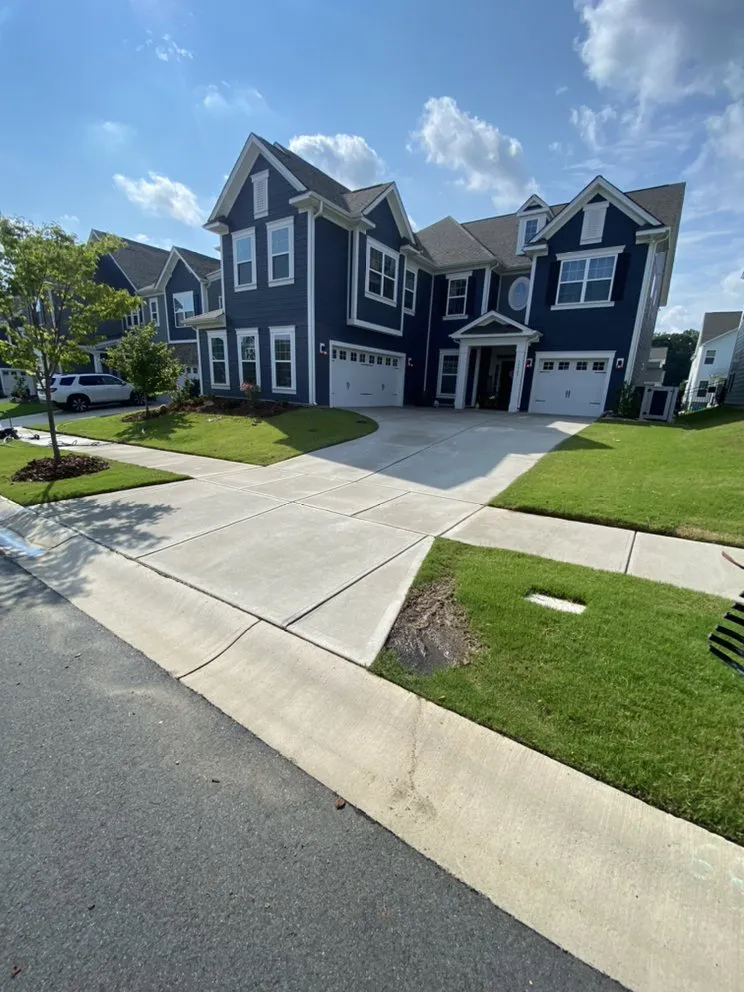 Custom landscape installation for outdoor upgrades in Charlotte, NC by Earth tending lawn care