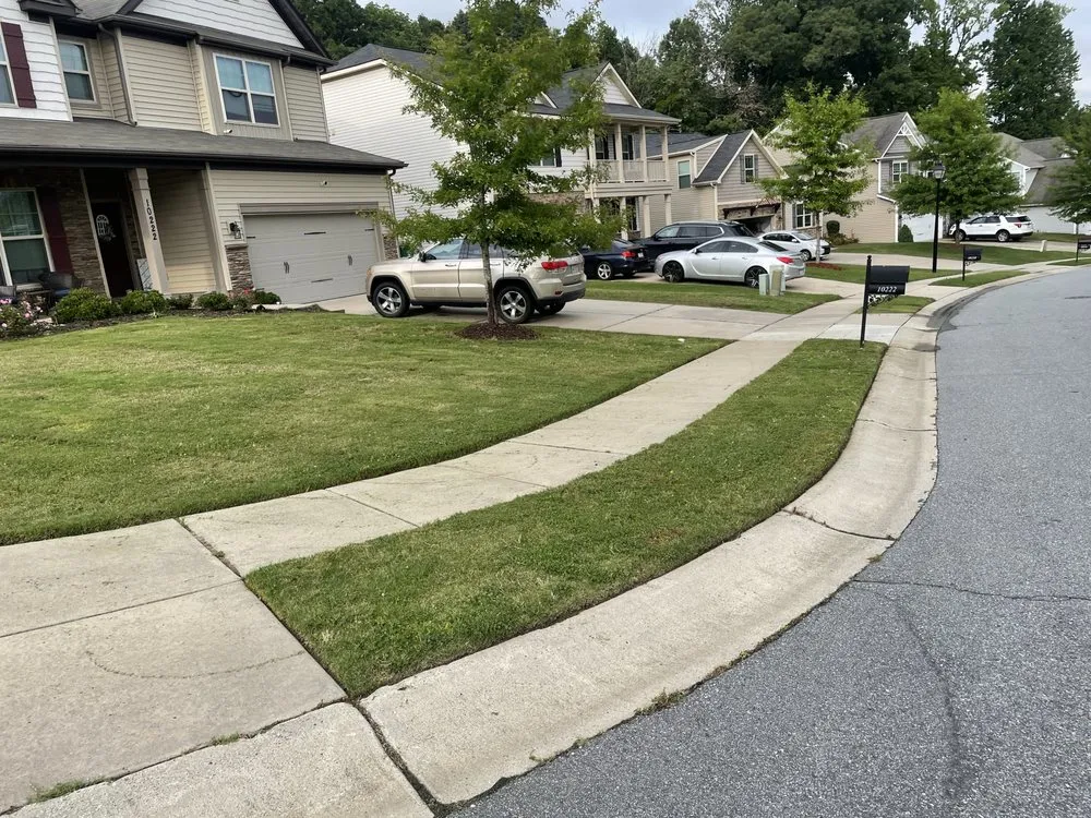 Affordable landscape installation for year-round maintenance in Charlotte, NC by Earth tending lawn care
