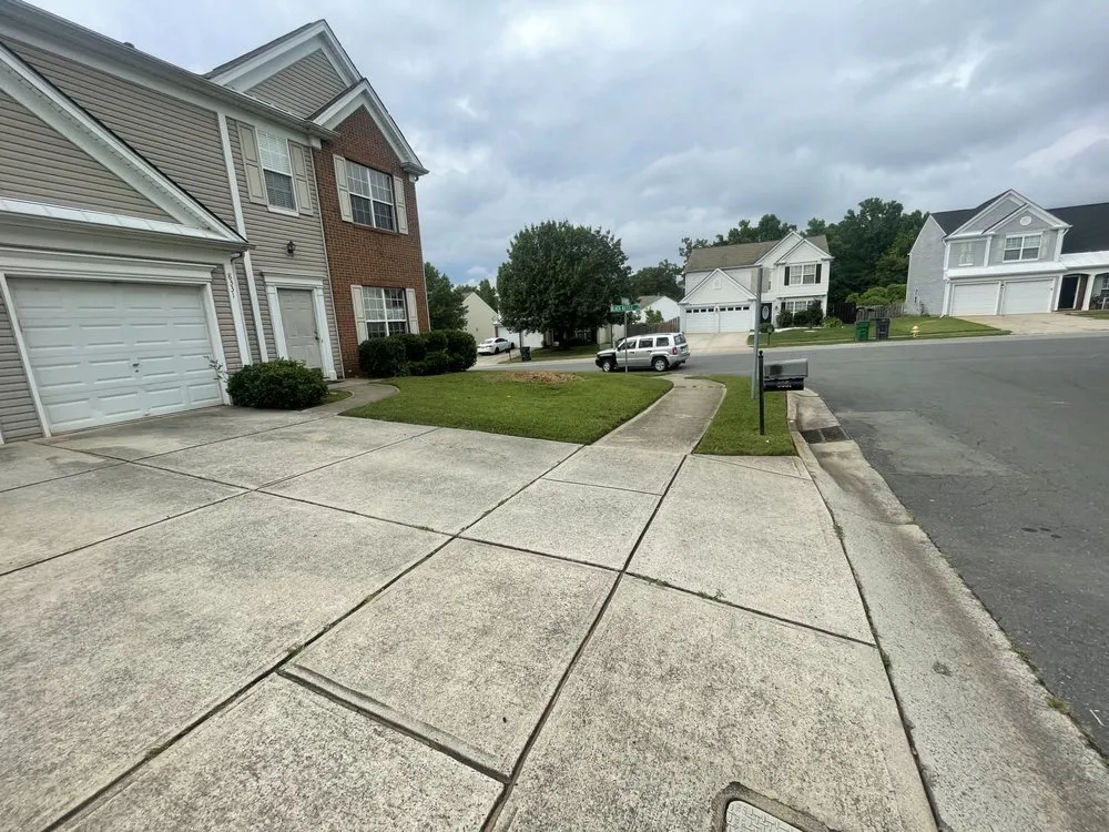 Custom landscape installation in Charlotte, NC by Earth tending lawn care